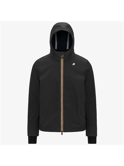 Giacca Jacko Bonded uomo colore black K-WAY | JACKO BONDEDA3C